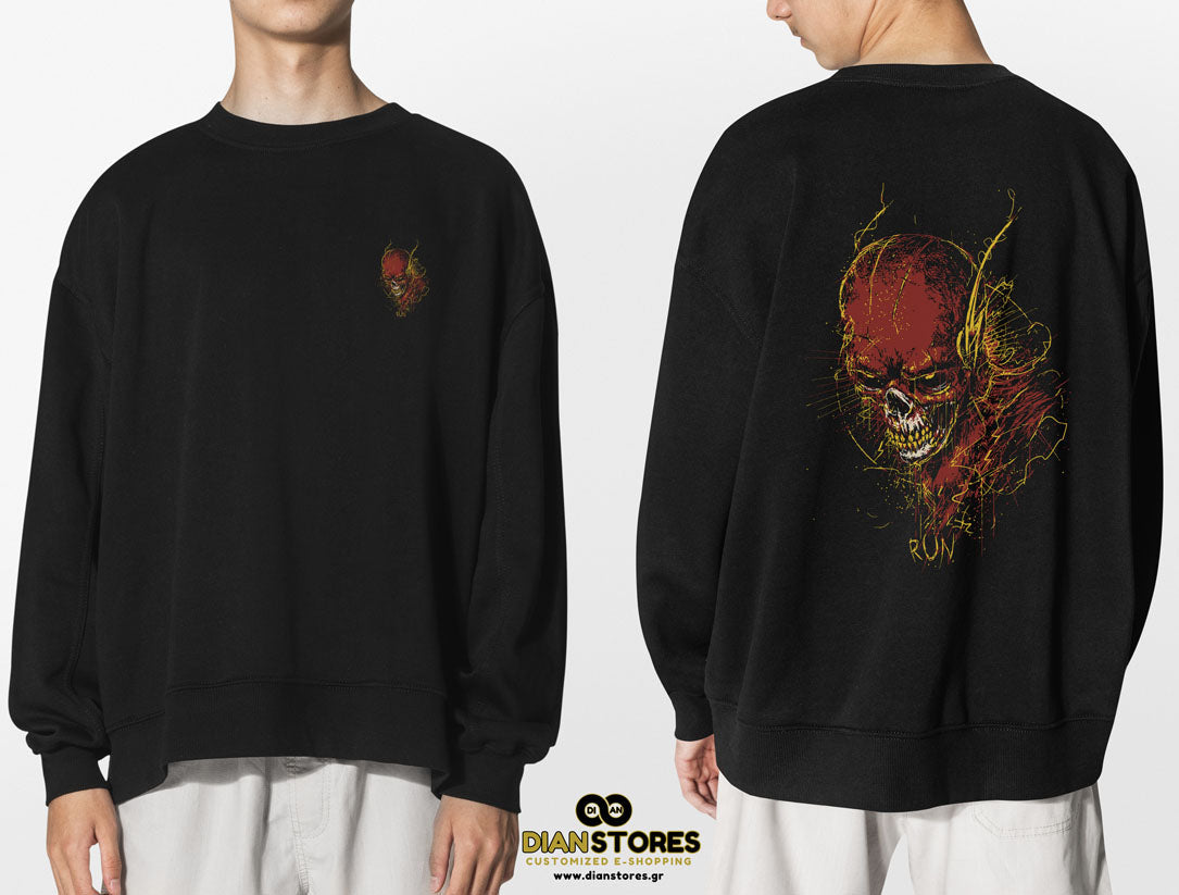 Φούτερ Μπλόυζα Flash Skull