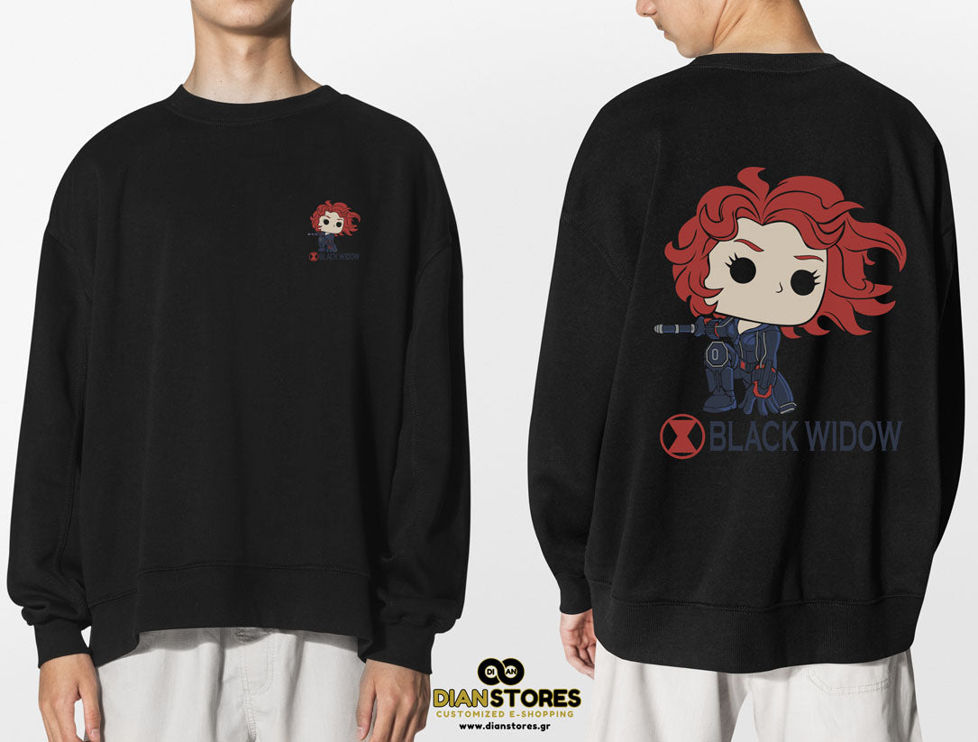 Φούτερ Μπλόυζα Black Widow