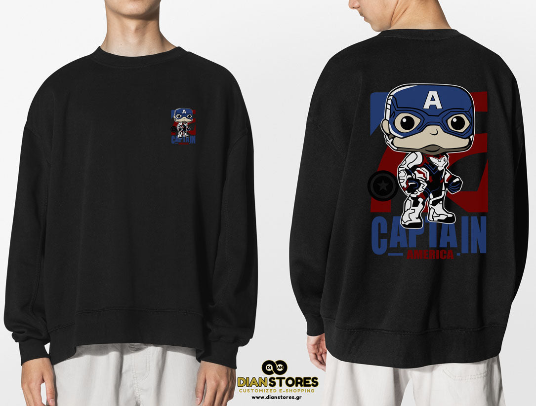 Φούτερ Μπλόυζα Captain America