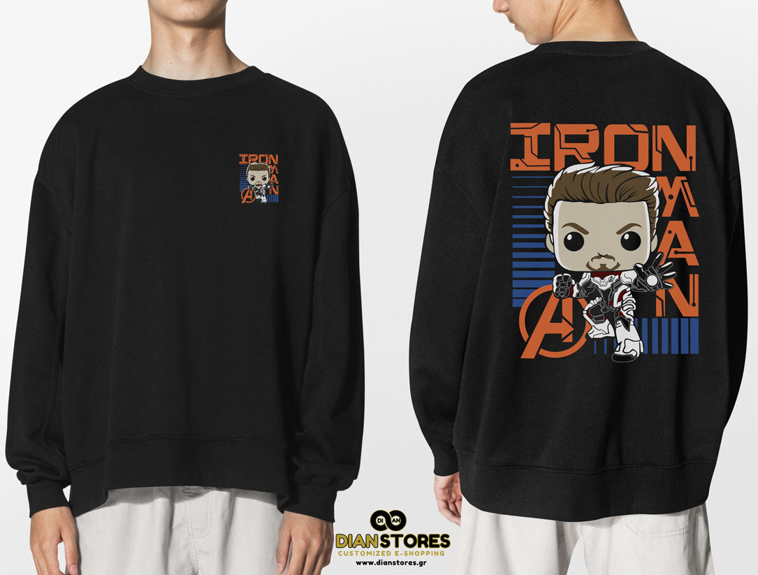 Φούτερ Μπλόυζα Iron Man