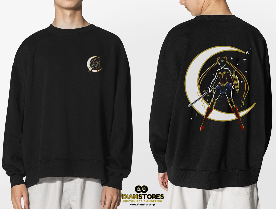 Φούτερ Μπλόυζα Sailor Moon Wonder Woman