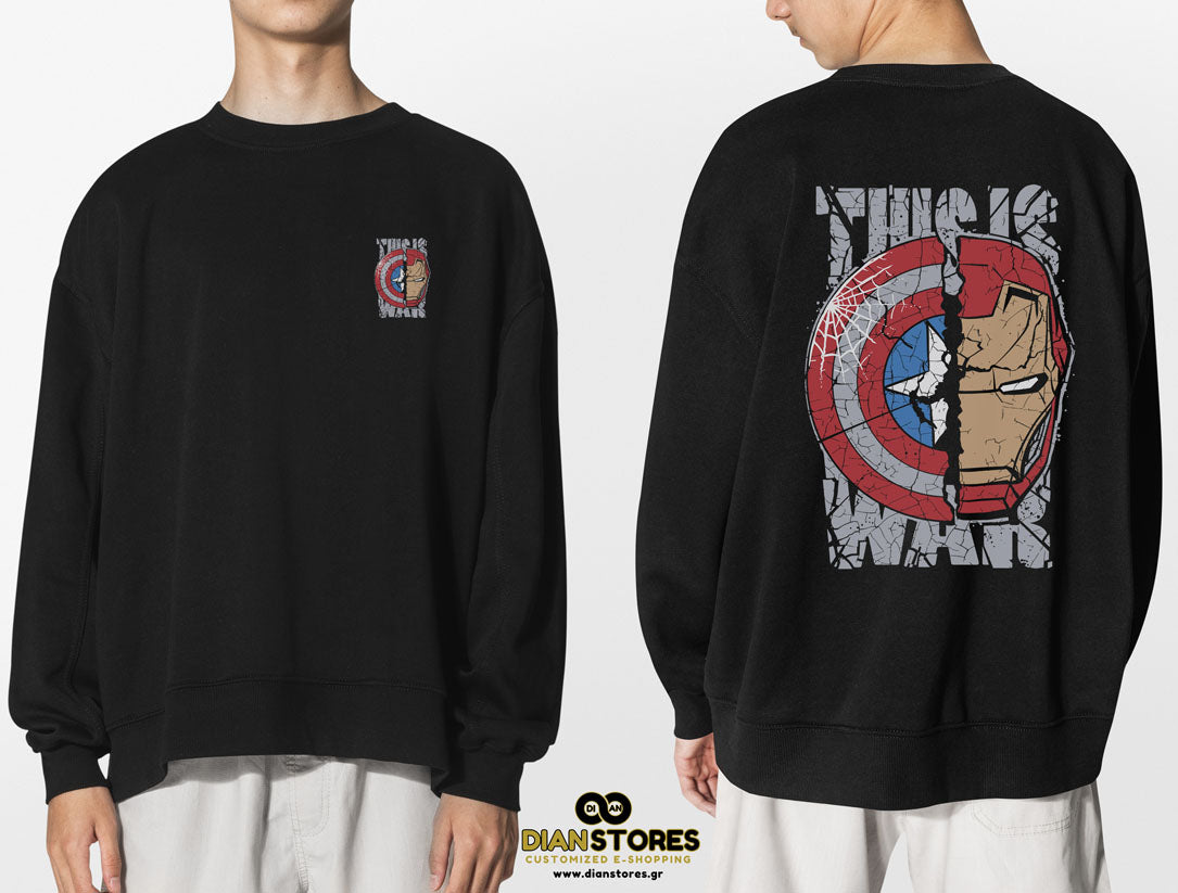 Φούτερ Μπλόυζα Captain America