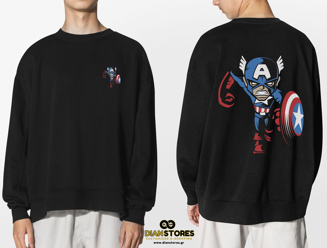 Φούτερ Μπλόυζα Captain America