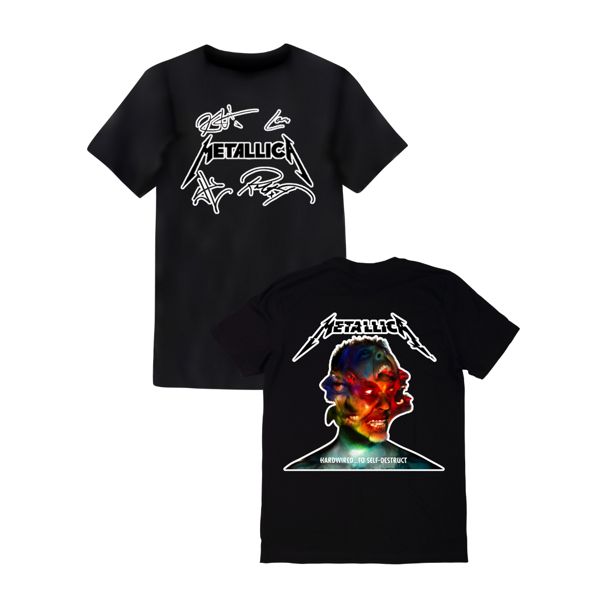 T-shirt Metallica Signatures