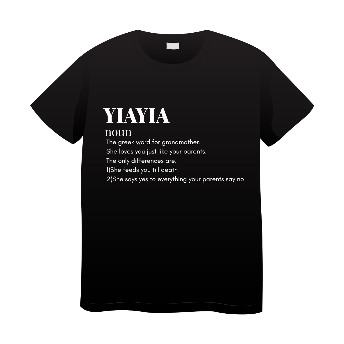T-shirt Memes YIAYIA