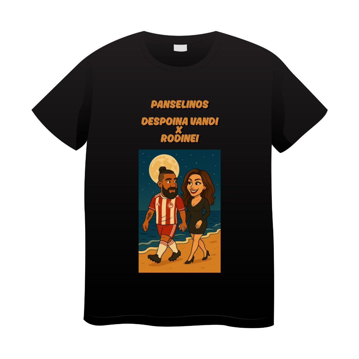 T-shirt Memes Panselinos Despoina Vandi x Rodinei