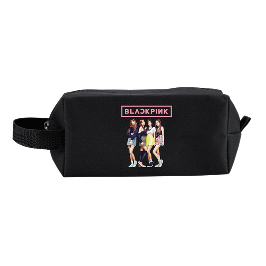 Black Pink Girls Κασετίνα Μάυρη