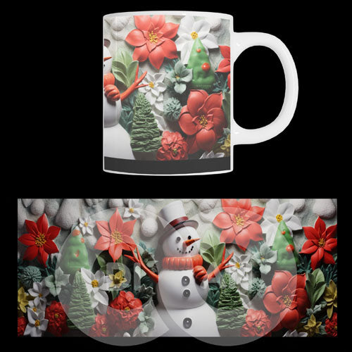 Κούπα χριστουγεννιάτικη Snowmen (20814)