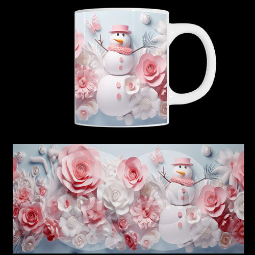 Κούπα χριστουγεννιάτικη Snowmen (20826)