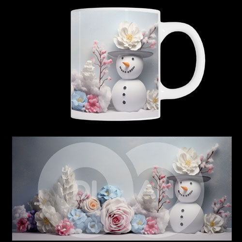 Κούπα χριστουγεννιάτικη Snowmen (20856)