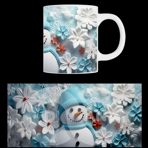 Κούπα χριστουγεννιάτικη Snowmen (20857)