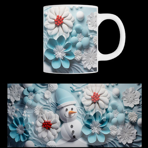 Κούπα χριστουγεννιάτικη Snowmen (20867)