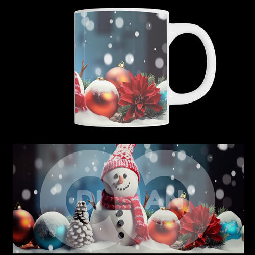 Κούπα χριστουγεννιάτικη Snowmen (20869)