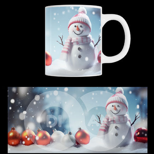 Κούπα χριστουγεννιάτικη Snowmen (20873)