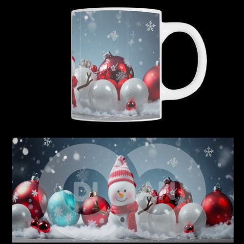 Κούπα χριστουγεννιάτικη Snowmen (20886)