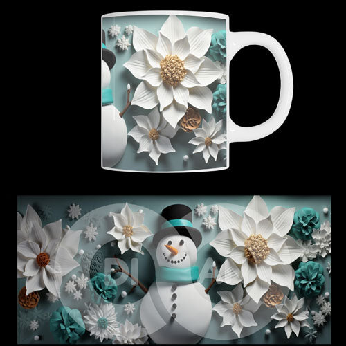 Κούπα χριστουγεννιάτικη Snowmen (20891)