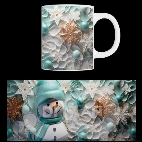 Κούπα χριστουγεννιάτικη Snowmen (20893)