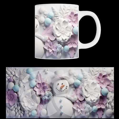 Κούπα χριστουγεννιάτικη Snowmen (20896)