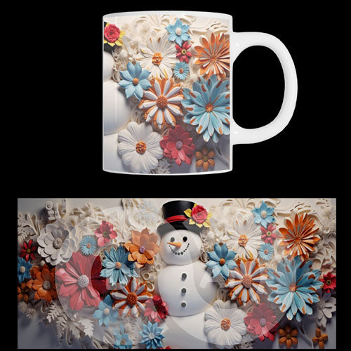 Κούπα χριστουγεννιάτικη Snowmen (20907)