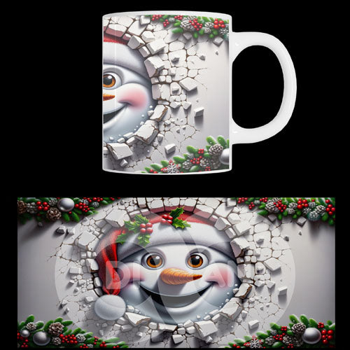 Κούπα χριστουγεννιάτικη Snowmen (20927)