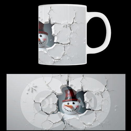 Κούπα χριστουγεννιάτικη Snowmen (20950)