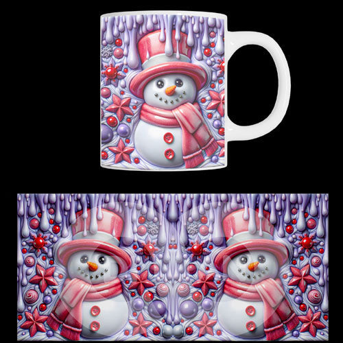 Κούπα χριστουγεννιάτικη Snowmen (20974)