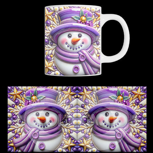 Κούπα χριστουγεννιάτικη Snowmen (20986)