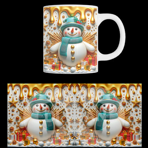 Κούπα χριστουγεννιάτικη Snowmen (20991)