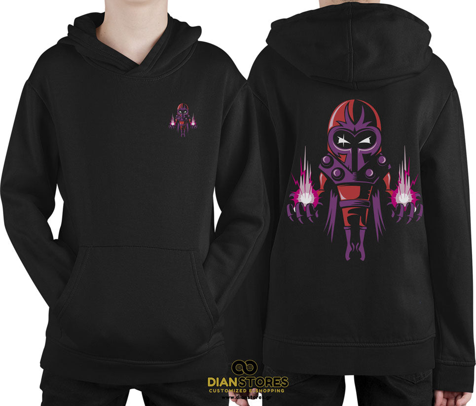 Φούτερ με κουκούλα Magneto