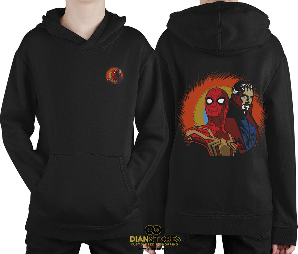 Φούτερ με κουκούλα Spider-Man & Doctor Strange