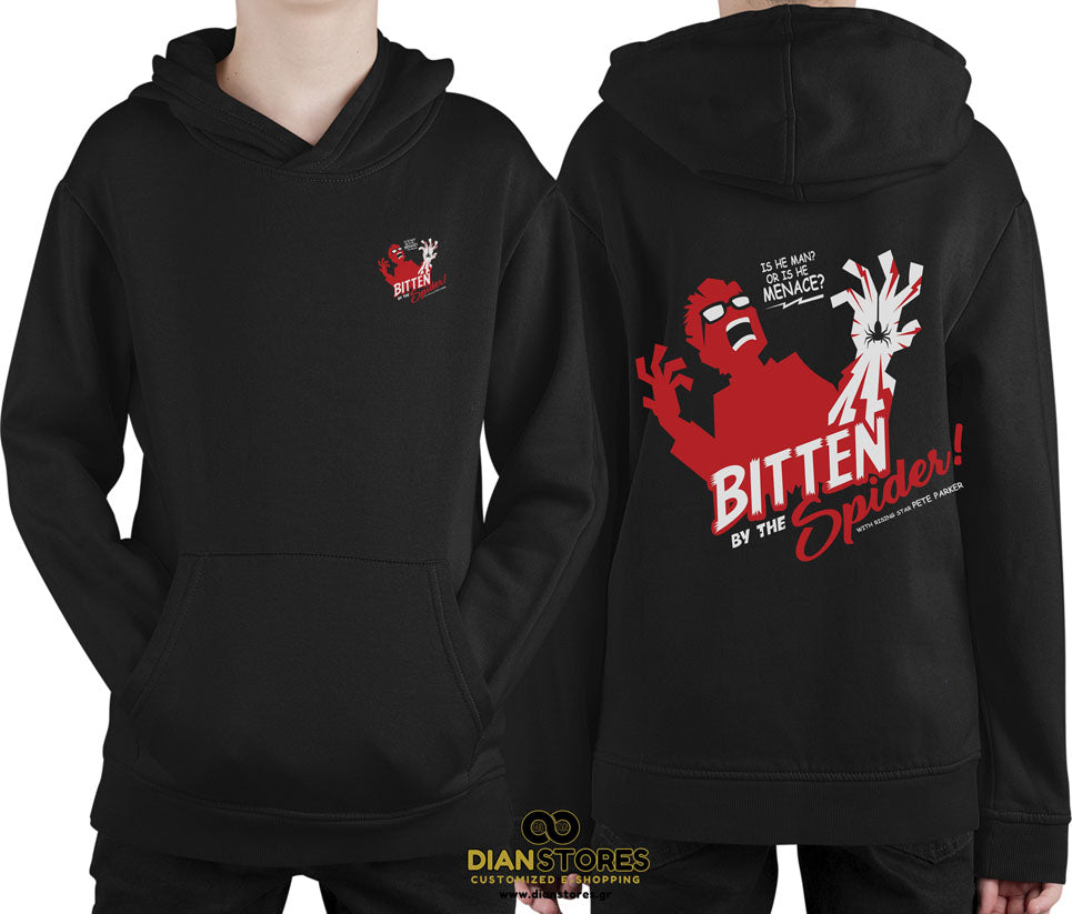 Φούτερ με κουκούλα Spiderman