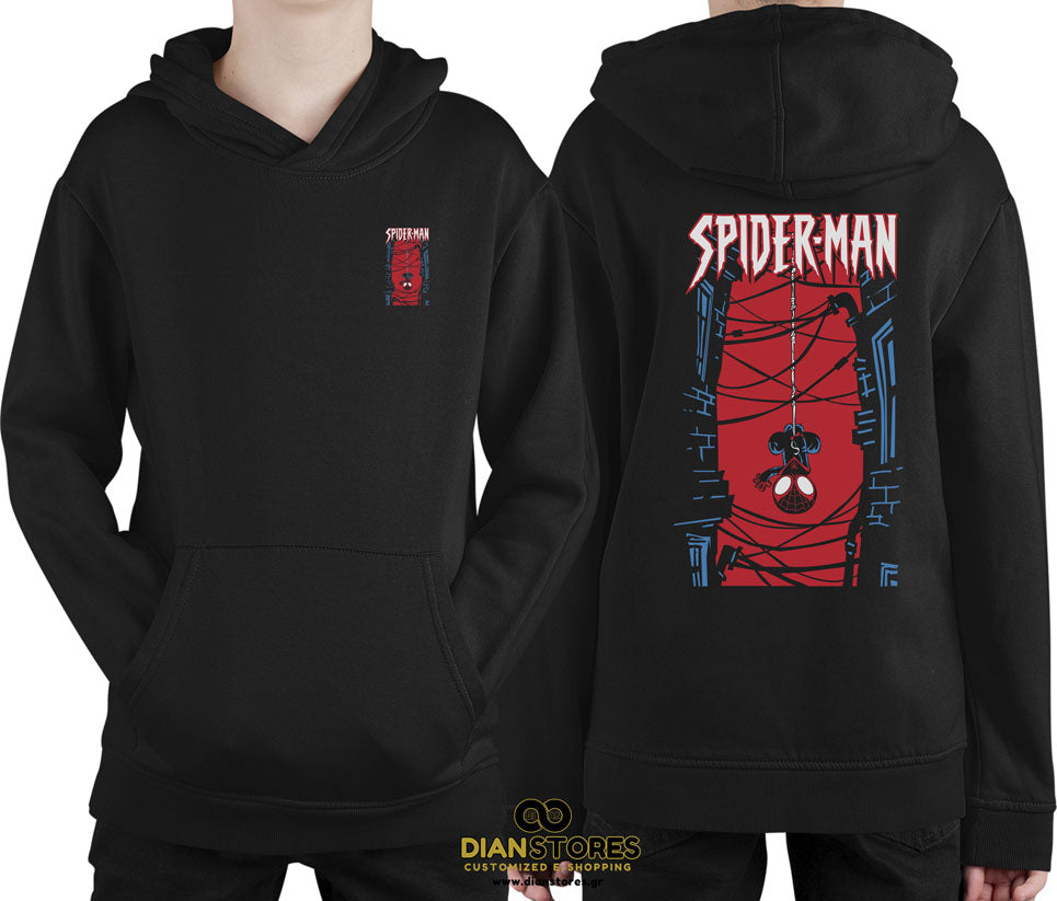 Φούτερ με κουκούλα Spiderman