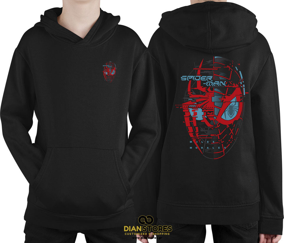 Φούτερ με κουκούλα Spiderman