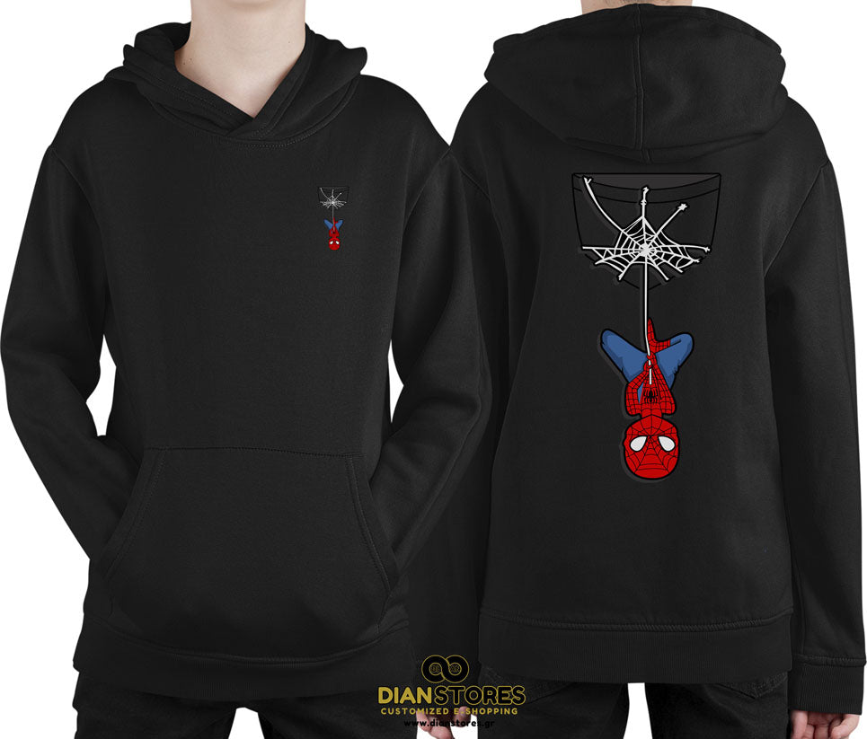 Φούτερ με κουκούλα Spiderman