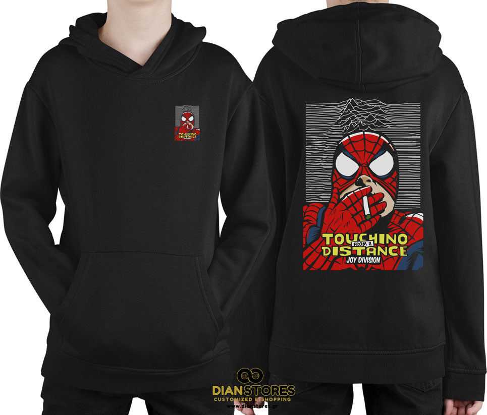 Φούτερ με κουκούλα Spiderman