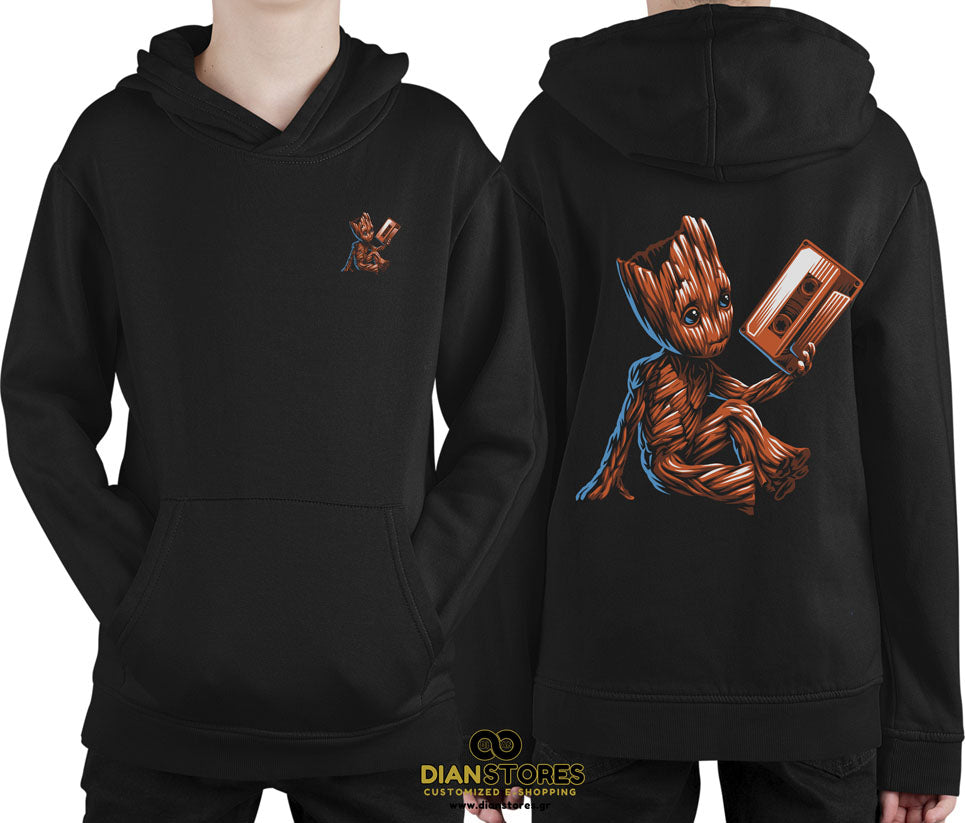 Φούτερ με κουκούλα Baby Groot
