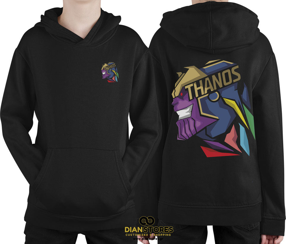 Φούτερ με κουκούλα Thanos