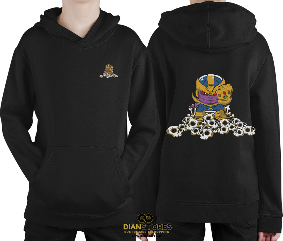 Φούτερ με κουκούλα Thanos