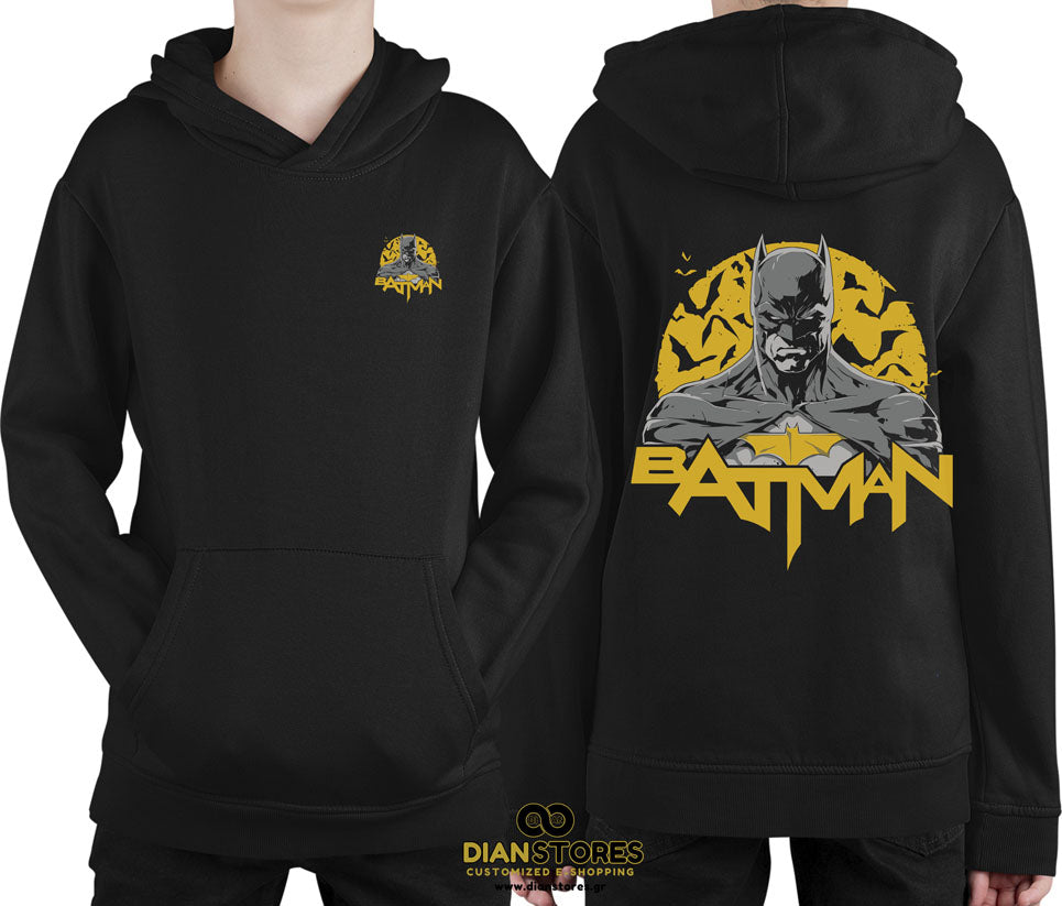 Φούτερ με κουκούλα Batman
