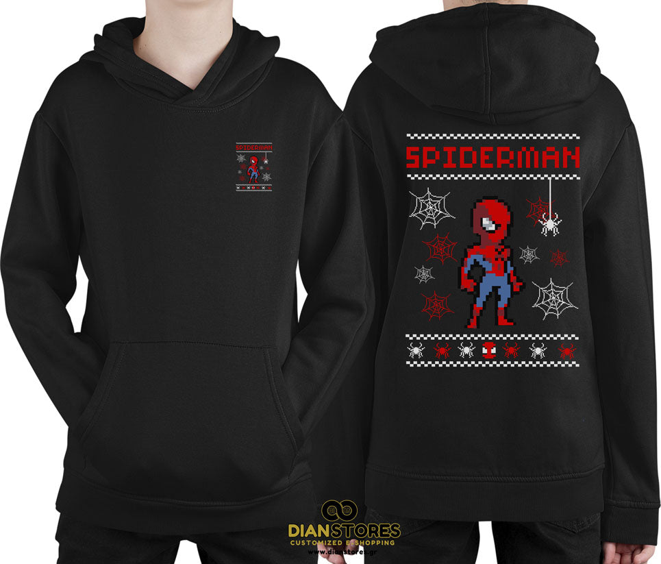 Φούτερ με κουκούλα Spiderman