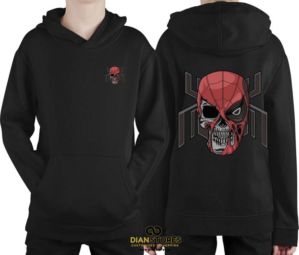 Φούτερ με κουκούλα Spiderman