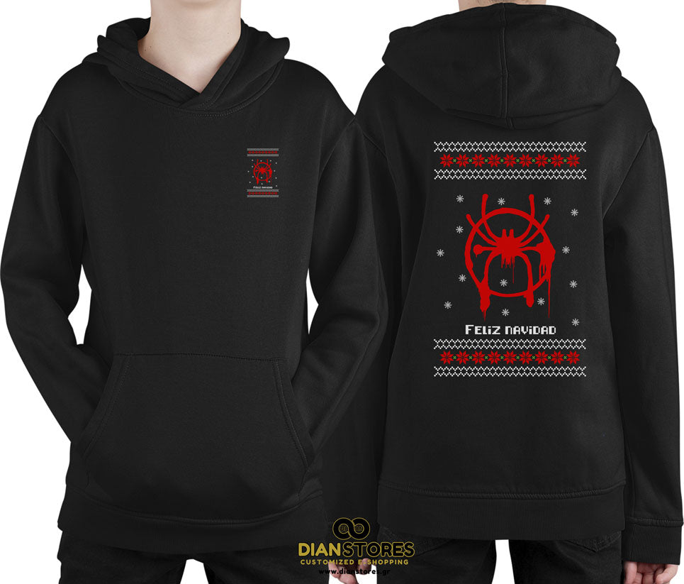 Φούτερ με κουκούλα Spiderman