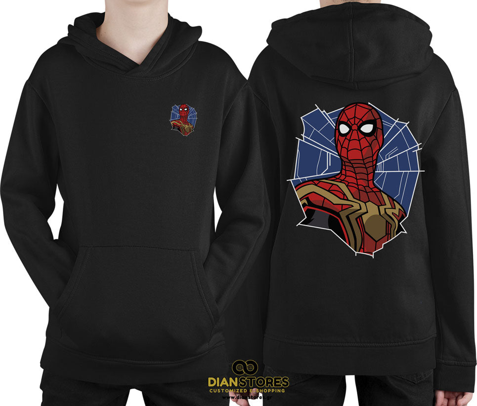 Φούτερ με κουκούλα Spiderman