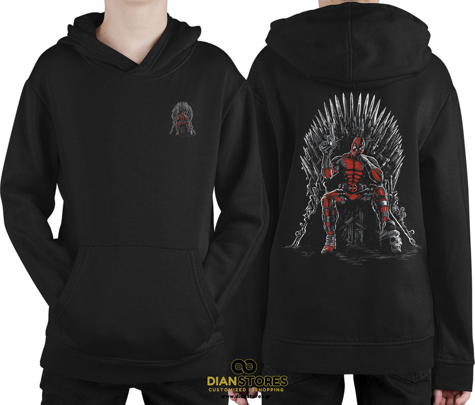 Φούτερ με κουκούλα Deadpool