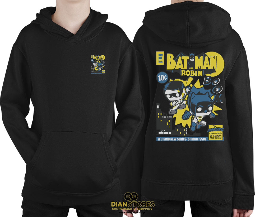Φούτερ με κουκούλα Batman