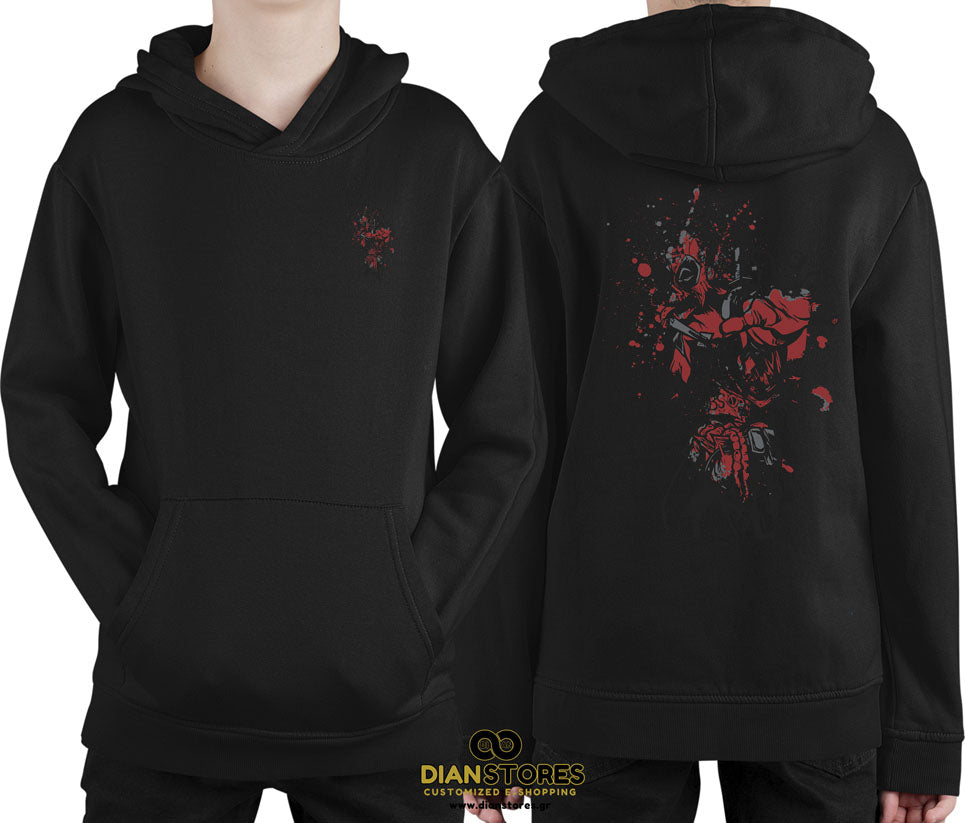 Φούτερ με κουκούλα Deadpool