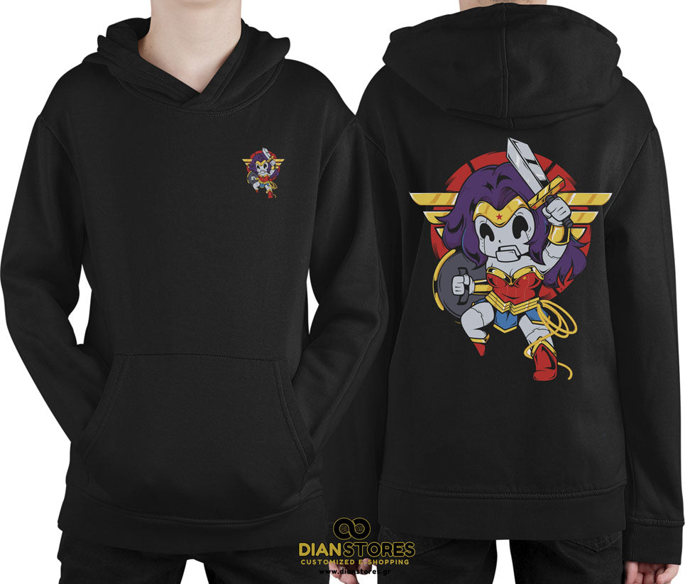 Φούτερ με κουκούλα Wonder Woman