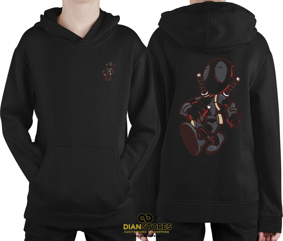 Φούτερ με κουκούλα Deadpool