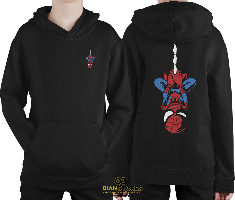Φούτερ με κουκούλα Spiderman