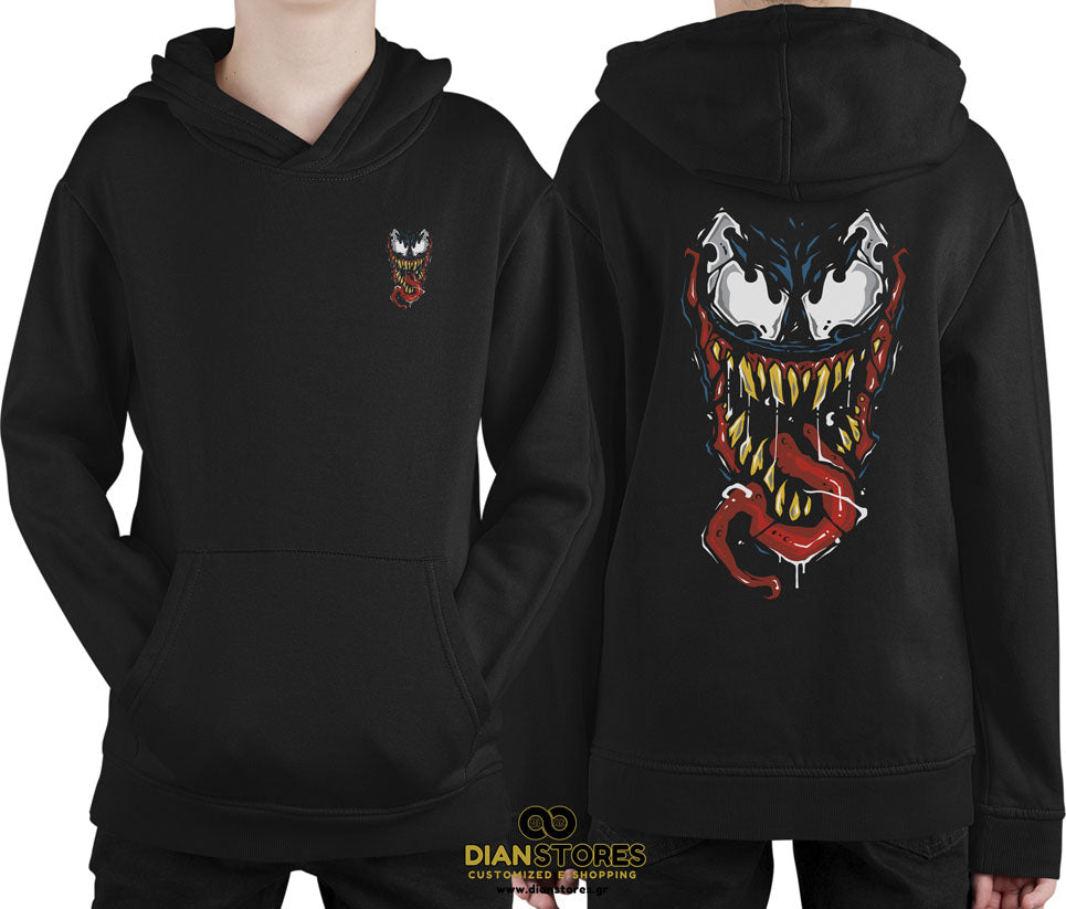 Φούτερ με κουκούλα Venom